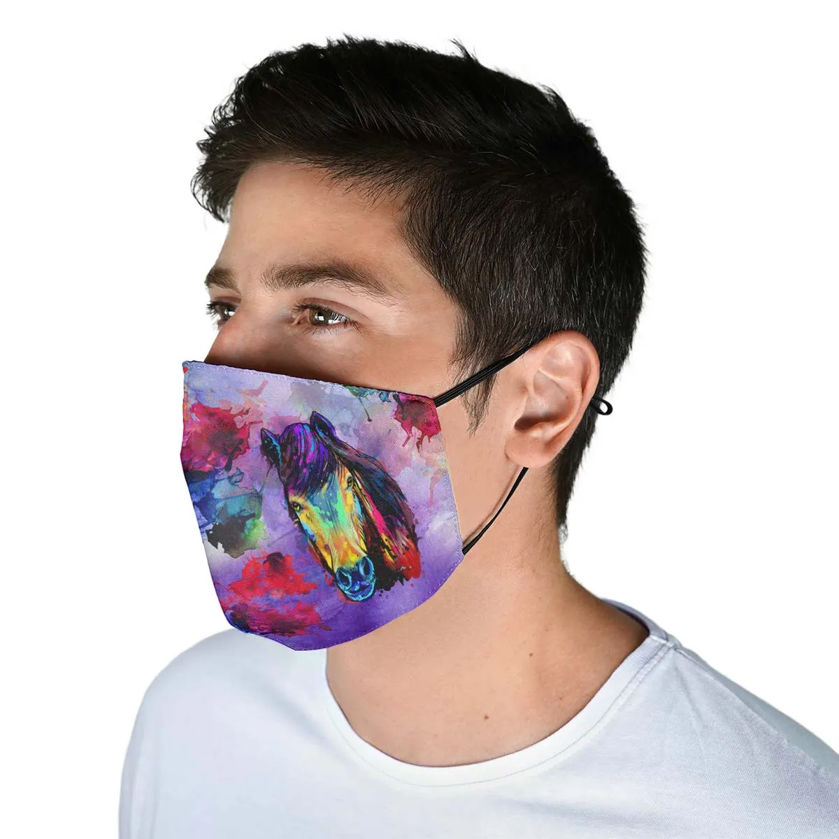 Artistic Horse Face Cover