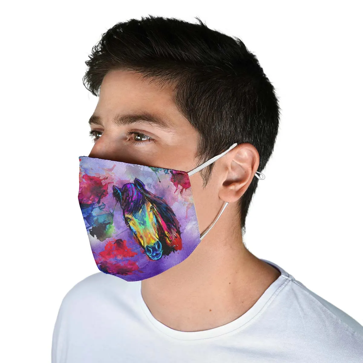 Artistic Horse Face Cover