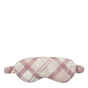 Barbour Tartan Eye Mask Dewberry Tartan