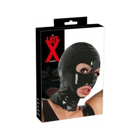 Black Latex Head Mask