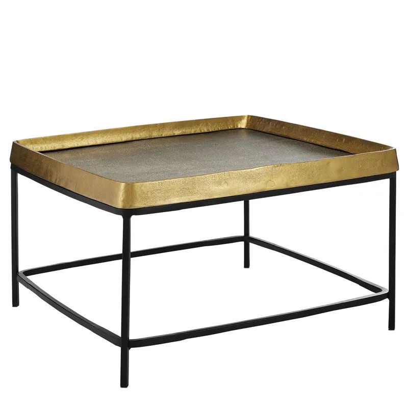 Brass Tray Coffee Table