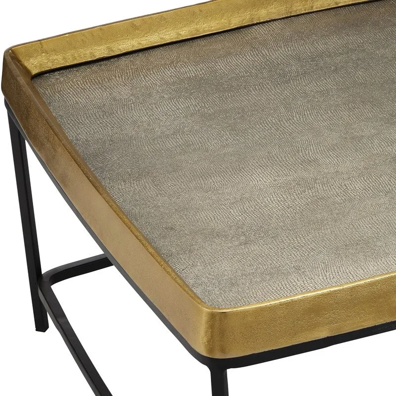 Brass Tray Coffee Table