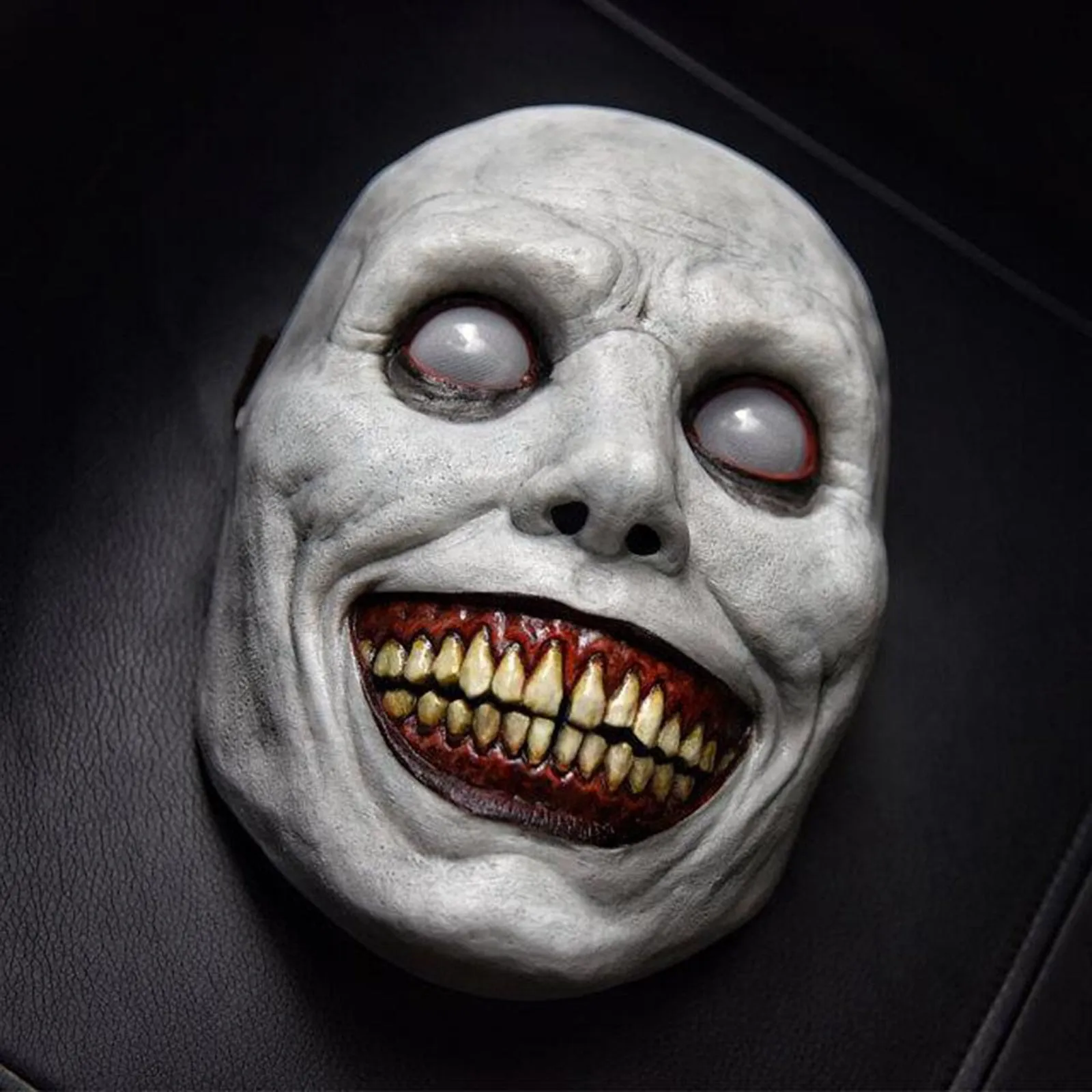 Creepy Halloween Masks Smiling Demons The Evil Cosplay Props Mouth Caps Washable Scary Party Cosplay Props Mascarillas