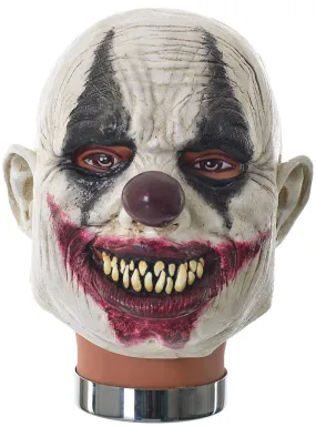 Deluxe Rubber Latex Evil Clown Halloween Costume Mask