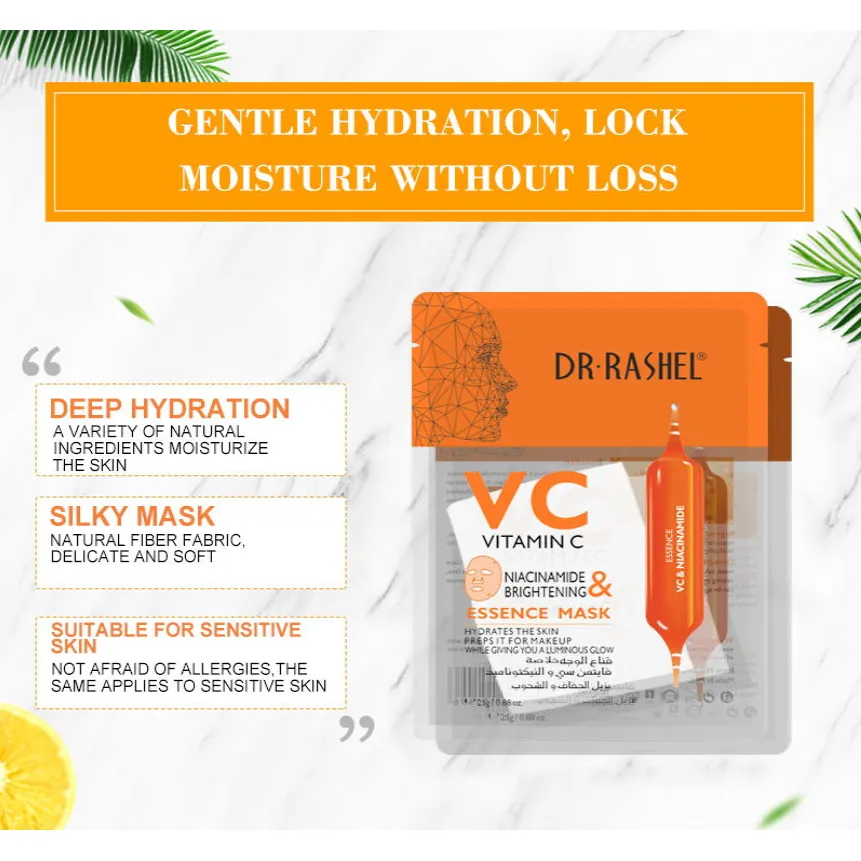 Dr. Rashel VC Vitamin C Niacinamide & Brightening Essence Mask