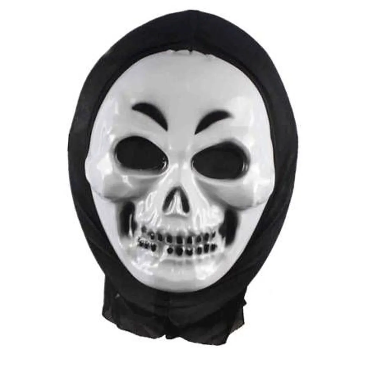 Fancydresswale Halloween Ghost Scary Mask -Free size- Set of 3- Random designs