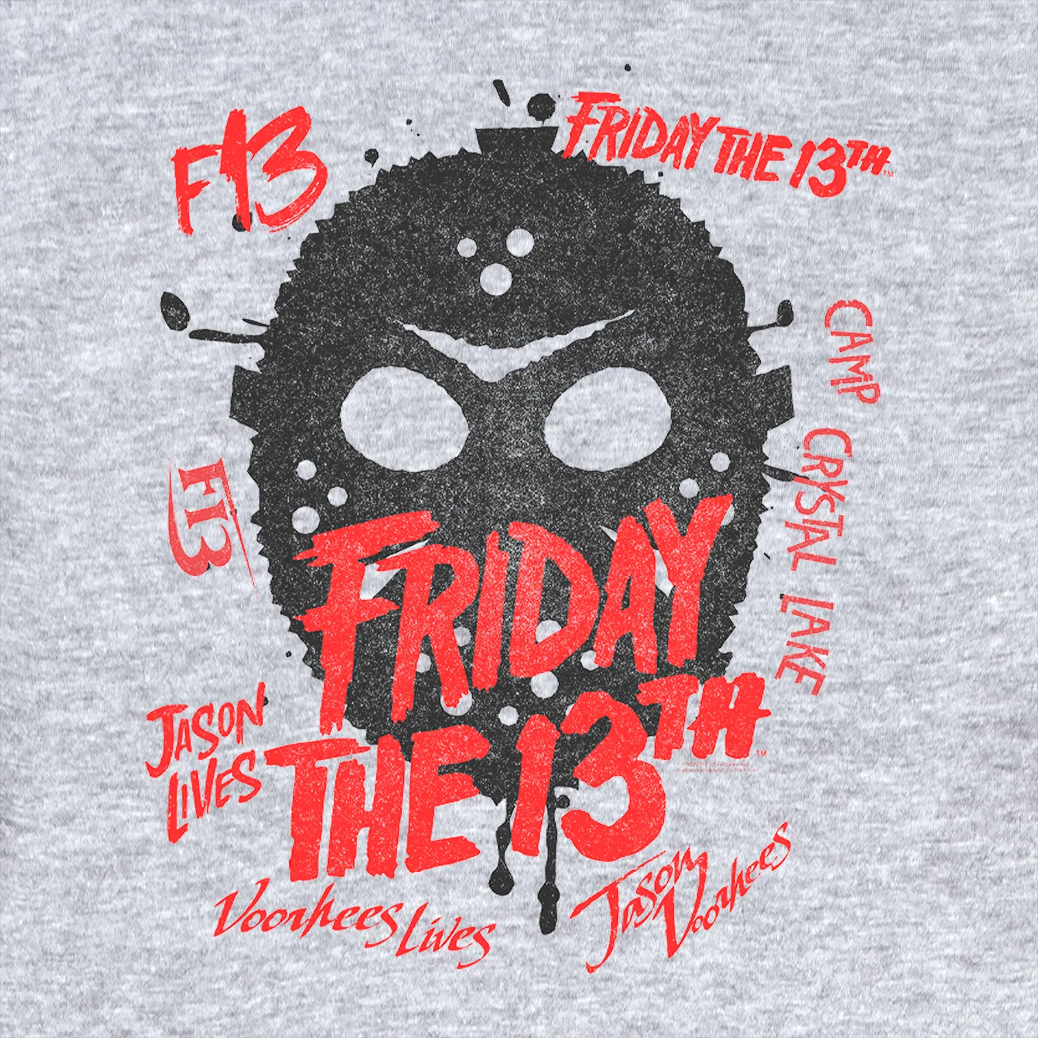 Friday the 13th - Jason Voorhees Mask Unisex Tee