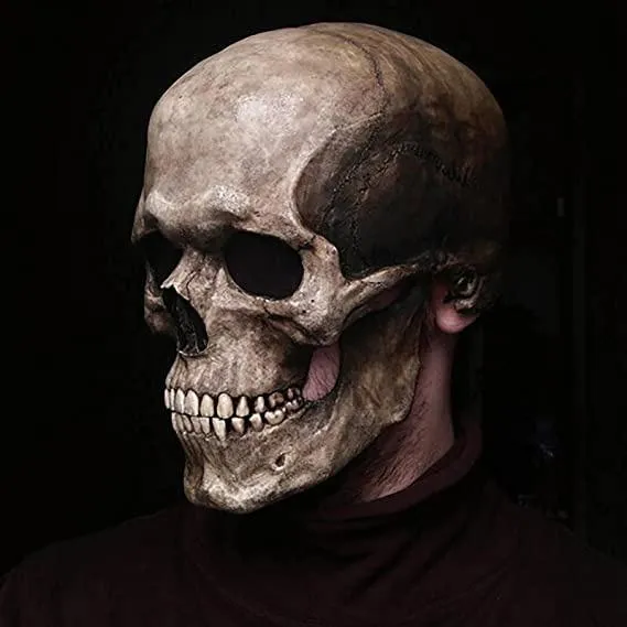 Full Head Skull Mask,Helmet with Movable Jaw,Skull Mask,Call of Duty Mask Toy,Halloween Masks