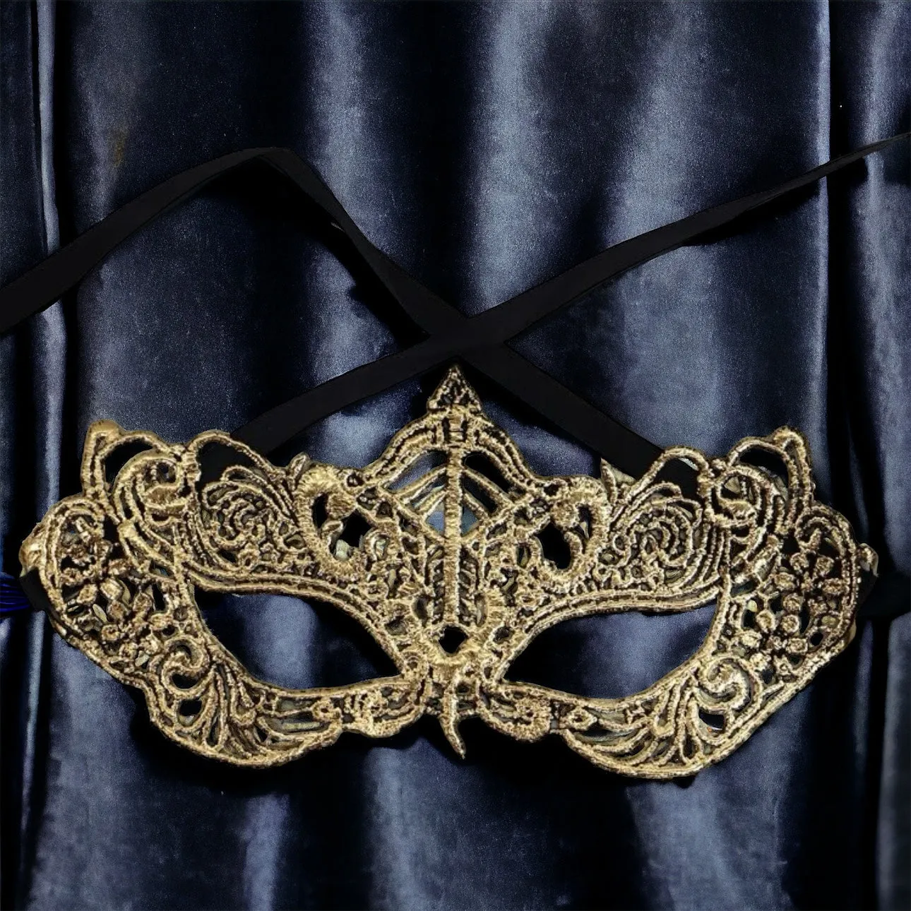 Gold Masquerade Mask, Mardi Gras Mask, Masquerading Mask, Gold Lace, Masquerade Ball, Lace Mask