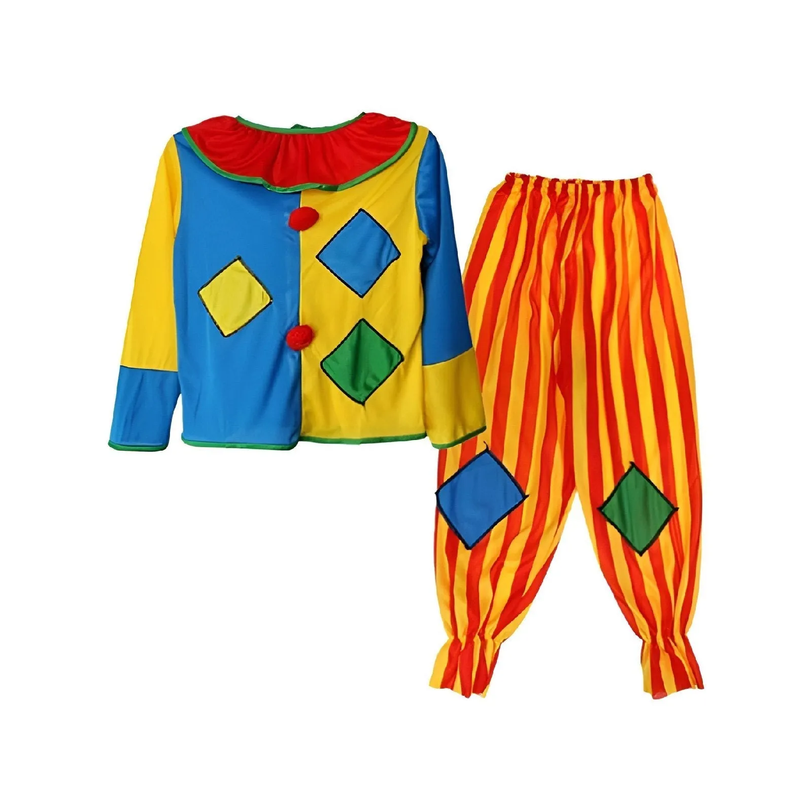 Halloween Boy Girl Clown Costume Cosplay Masquerade Magic Costume Circus Clown Suit