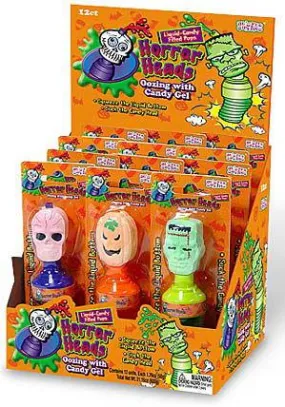 Horror Heads Gel Filled Candy