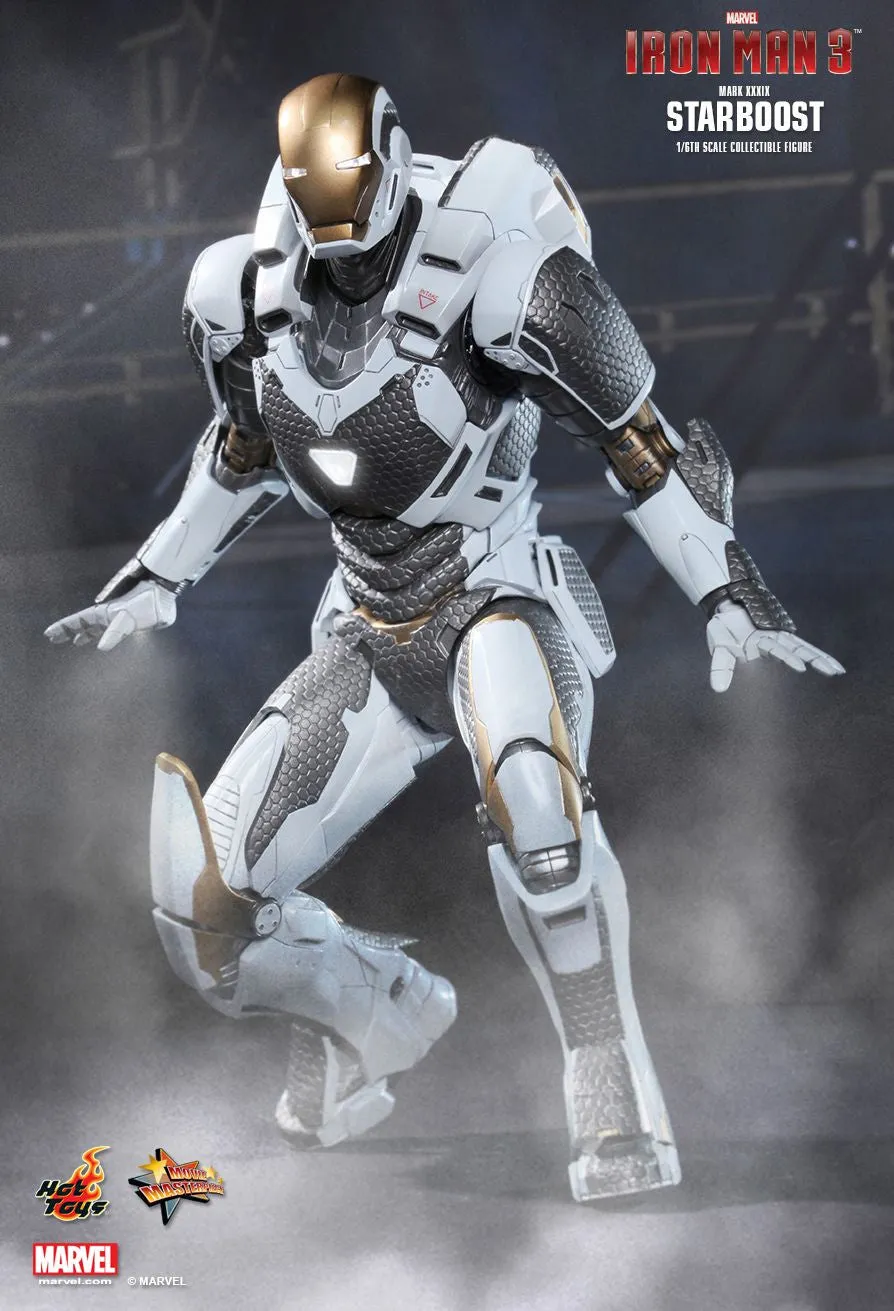 Hot Toys 1/6 Iron Man Mk XXXIX (Mark 39) Starboost from Iron Man 3 Movie Masterpiece [SOLD OUT]