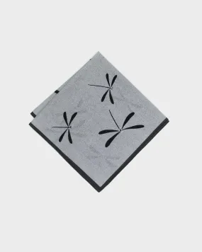 Japanese Handkerchief, Classic, Black & Charcoal Tonbo