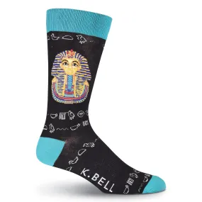 K Bell Mens King Tut Sock