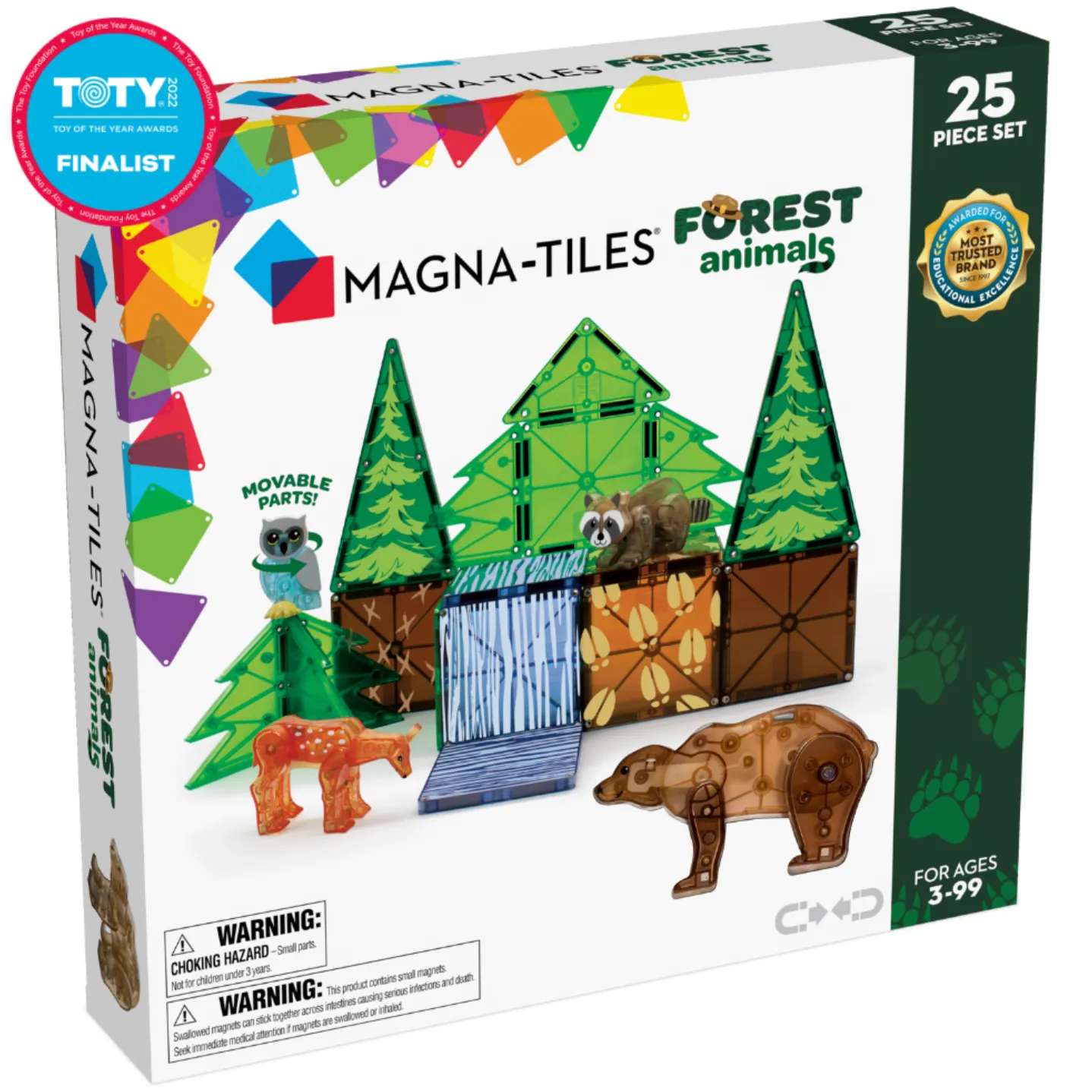 Magna-Tiles Forest Animals