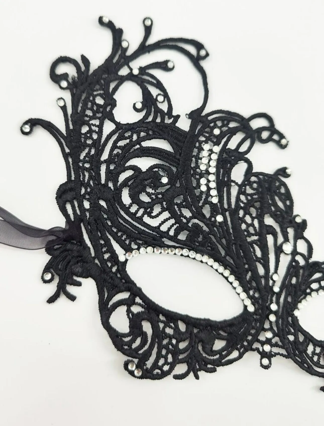 Masquerade Mask, Mardi Gras Mask, Masquerading Mask, Black Lace, Masquerade Ball, Lace Mask