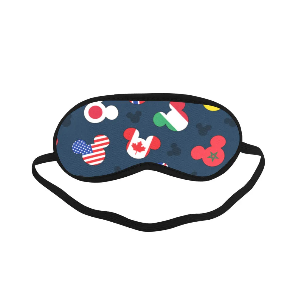 Mickey Flags Sleeping Mask