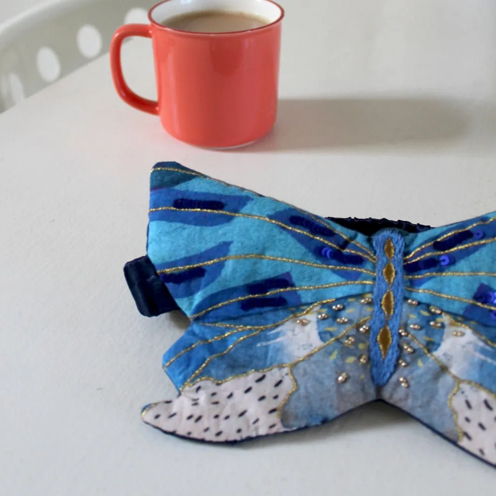 Papillon Blue Eyemask