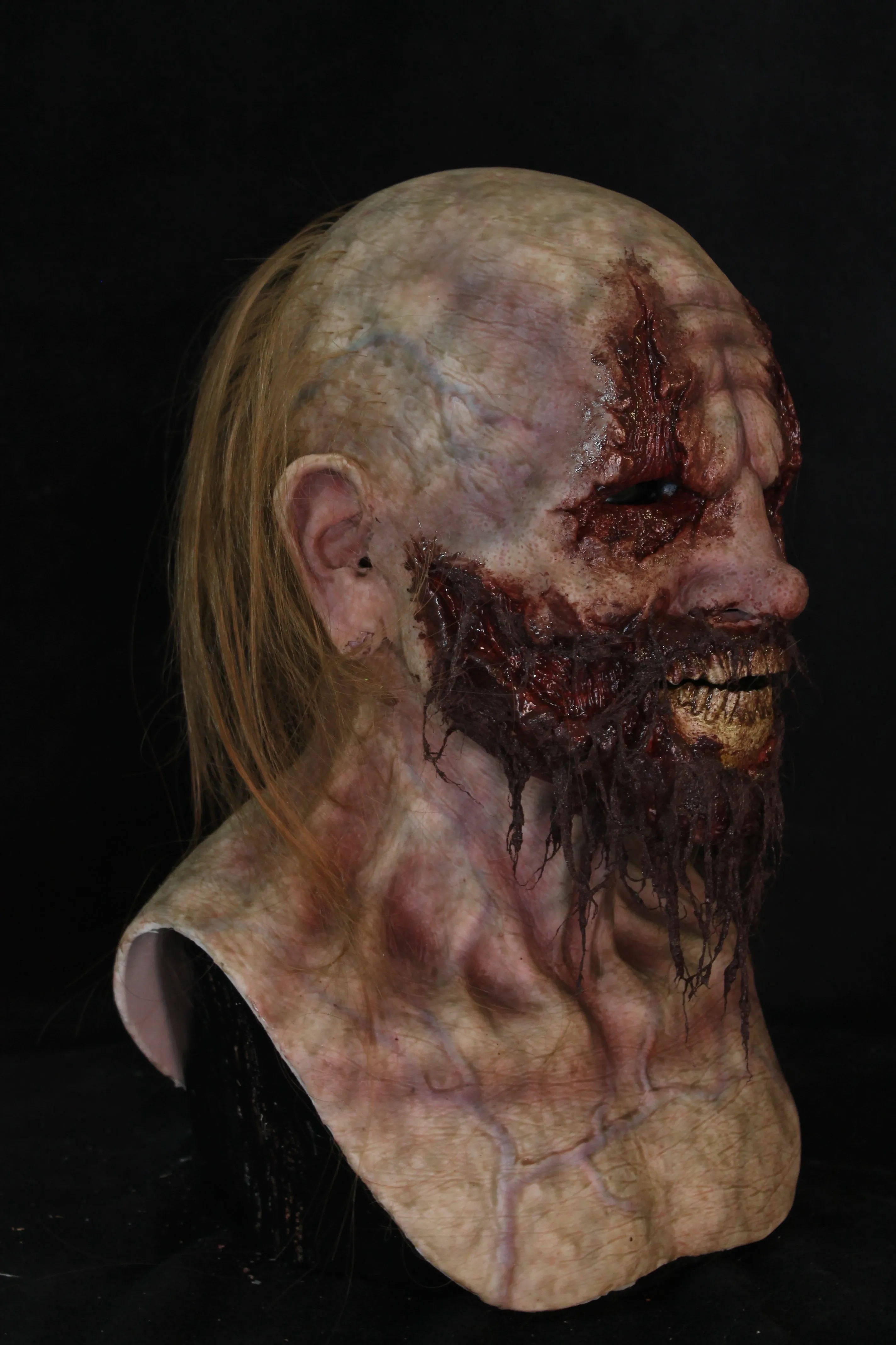 "Brutus the Zombie" Gore Silicone Mask