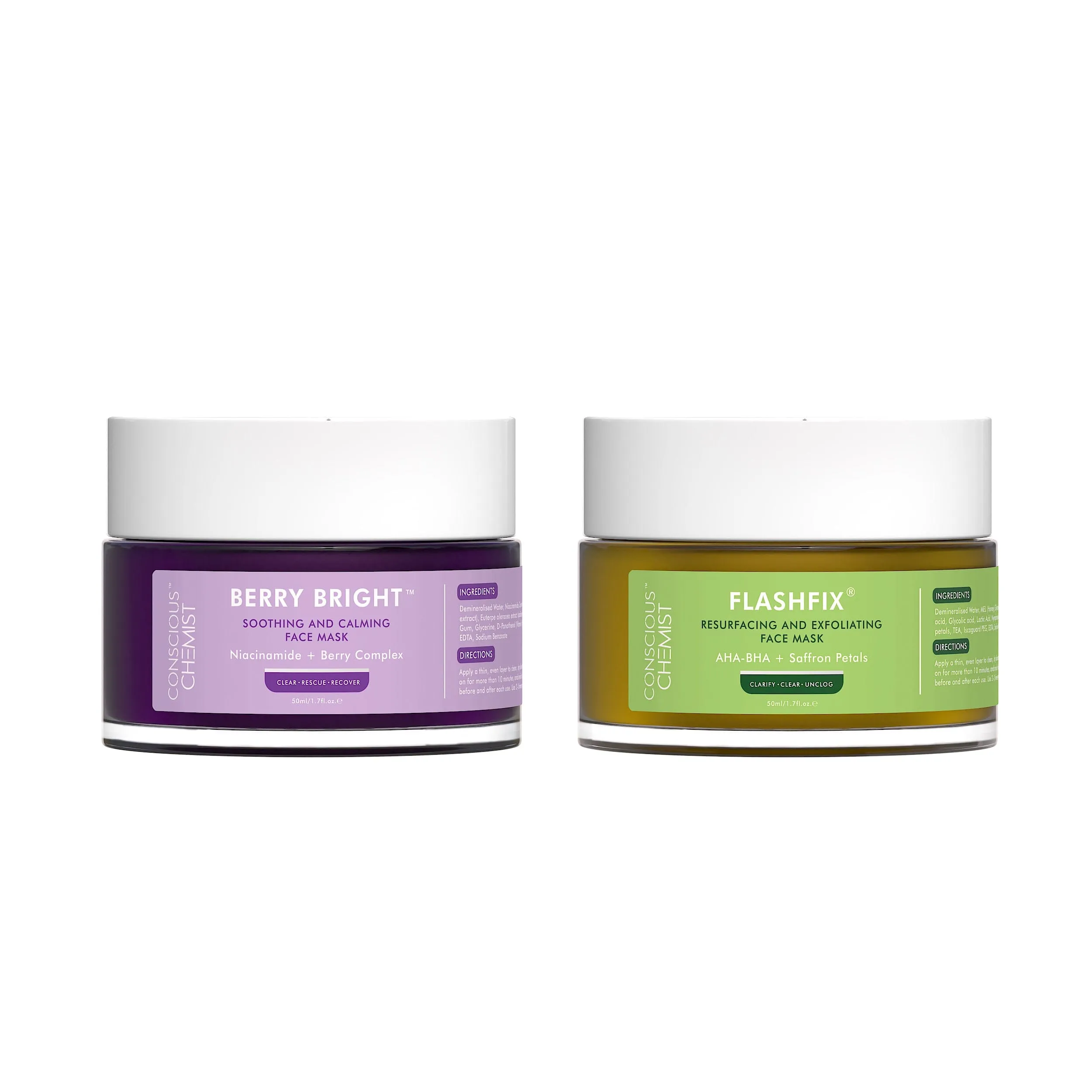 Radiance   Exfoliating De-Tan Face Mask Pack (Set of 2)