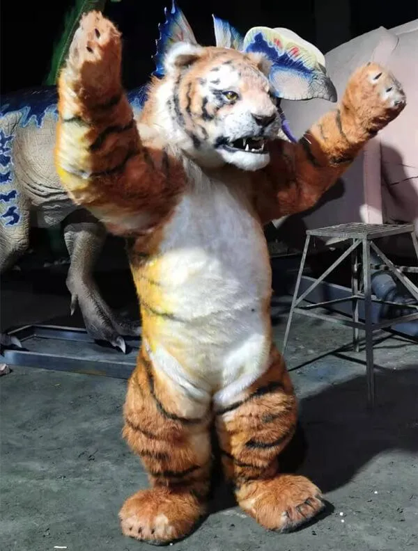 Realistic Tiger Fursuit Animal Animatronic Costume-DCTG001