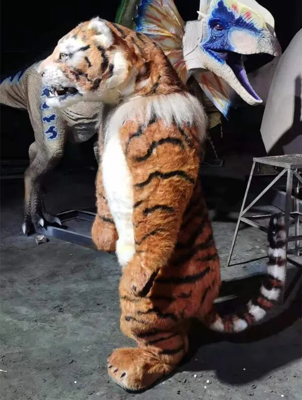 Realistic Tiger Fursuit Animal Animatronic Costume-DCTG001