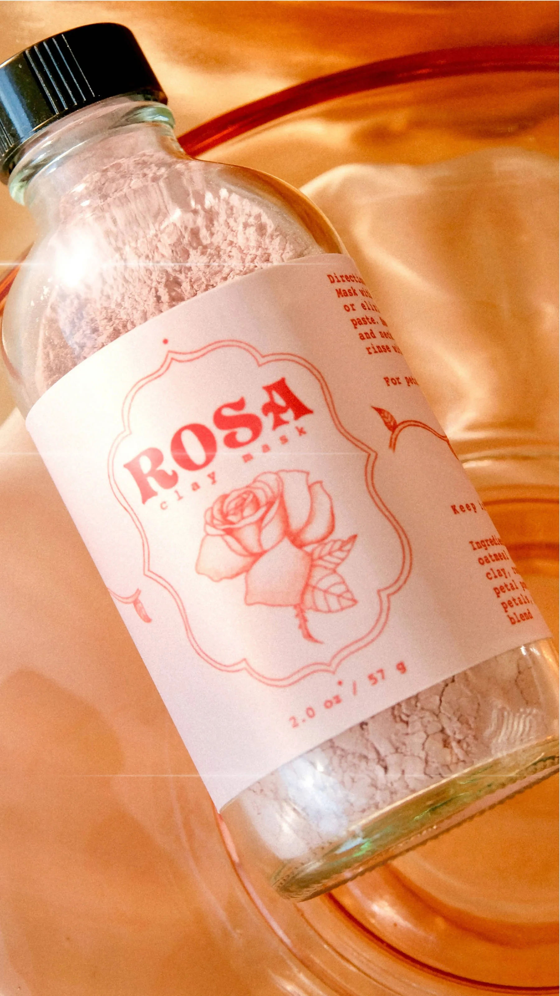 Rosa Clay Mask