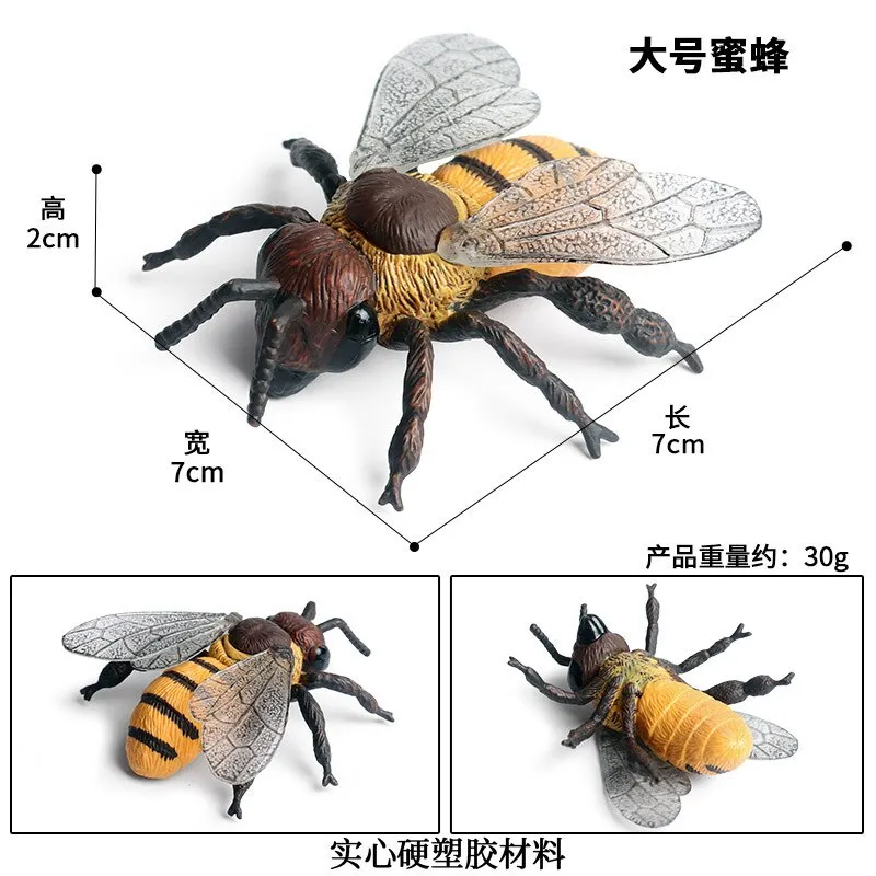 Simulated Insect Animal Figurine Model Spider Grasshopper Butterfly Snail Action Figure Scene Decoration Kids Collect Toys Gifts