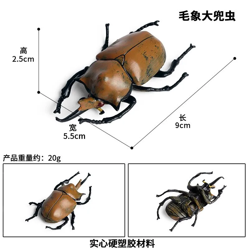 Simulated Insect Animal Figurine Model Spider Grasshopper Butterfly Snail Action Figure Scene Decoration Kids Collect Toys Gifts