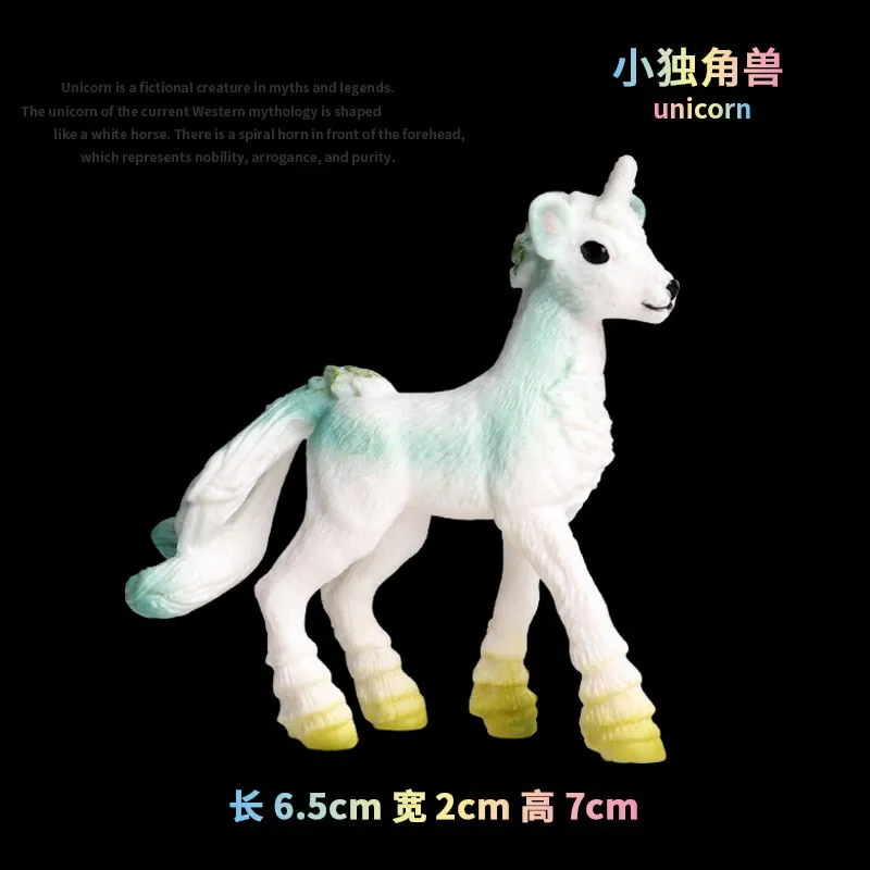 Simulation Wild Animal Horse Model Solid Emulation Action Figure Learning Education Kids Toys for Boys Children