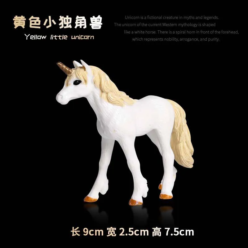 Simulation Wild Animal Horse Model Solid Emulation Action Figure Learning Education Kids Toys for Boys Children