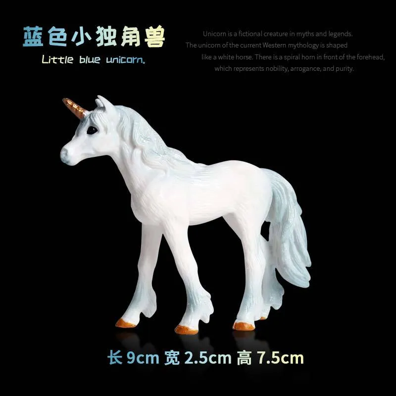 Simulation Wild Animal Horse Model Solid Emulation Action Figure Learning Education Kids Toys for Boys Children