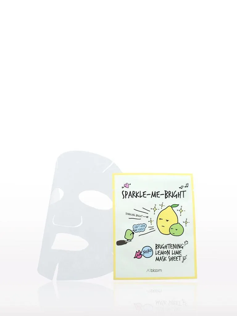 Sparkle-Me-Bright Brightening Lemon Lime Mask (1 Sheet)