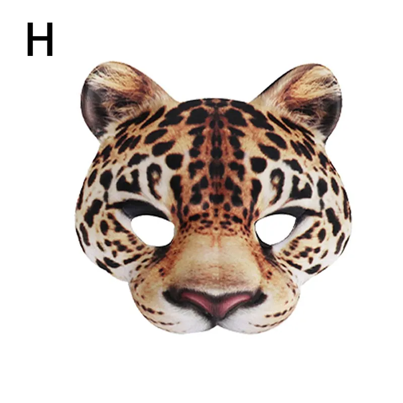 Trendy 3D Exotic Animal Halloween Face Mask