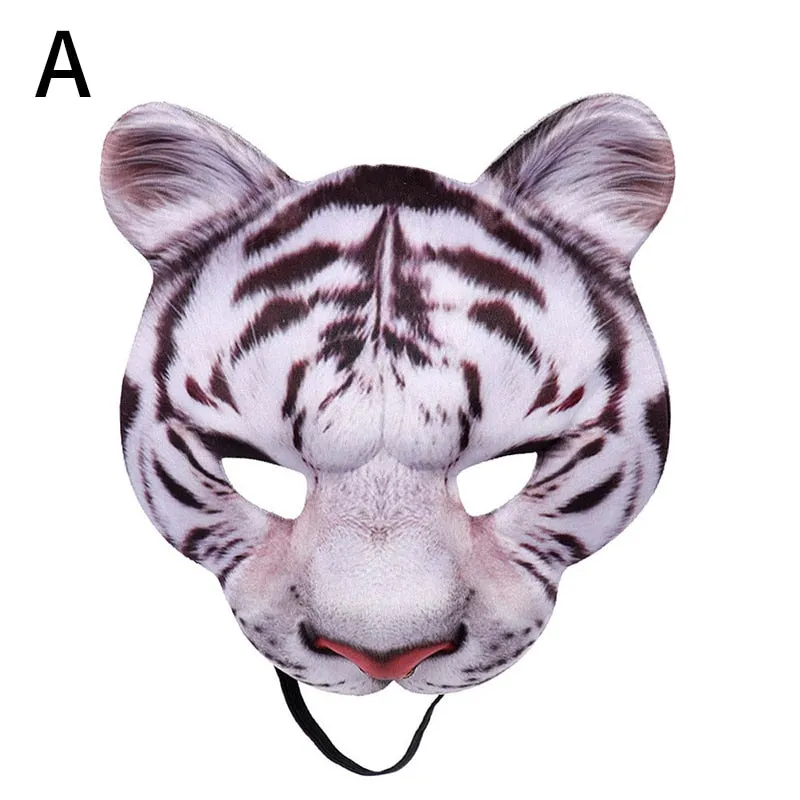 Trendy 3D Exotic Animal Halloween Face Mask