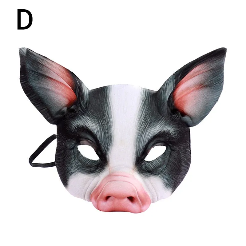 Trendy 3D Exotic Animal Halloween Face Mask