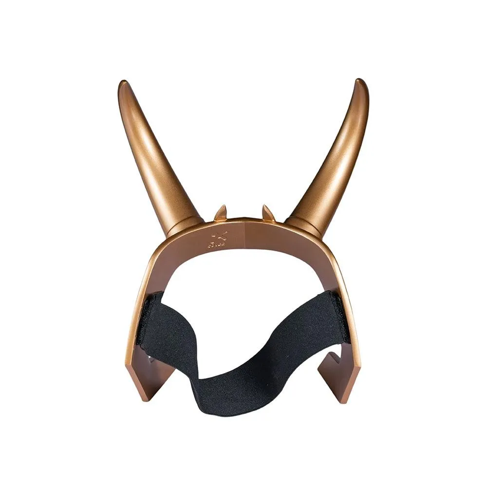 Xcoser Loki TV Series Loki Cosplay mask Horns Detachable 2021 Deluxe Version with Delicate Surface Odinson Cosplay Prop for Adult